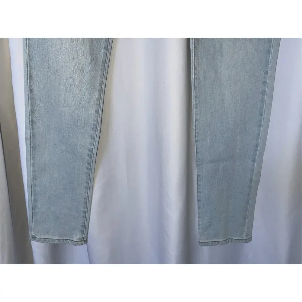 NEW Fashion Nova Mens ‘Cornell’ Light Wash Skinny Jean 29” Inseam Size 30